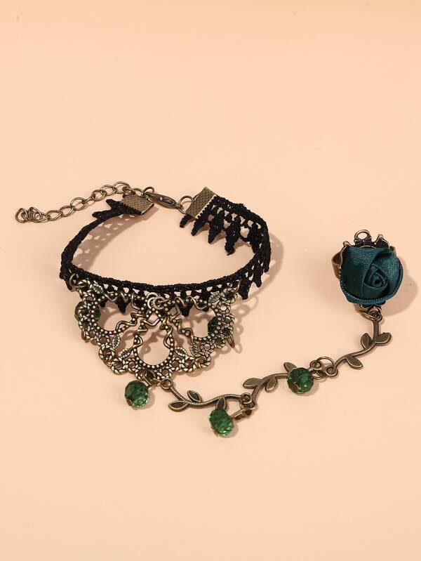 Flower Decor Mittens Bracelet - LuckyFash™