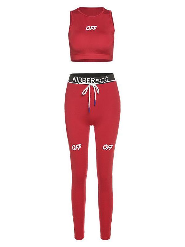 Lady's Tight Printed Sport Suit - LuckyFash™