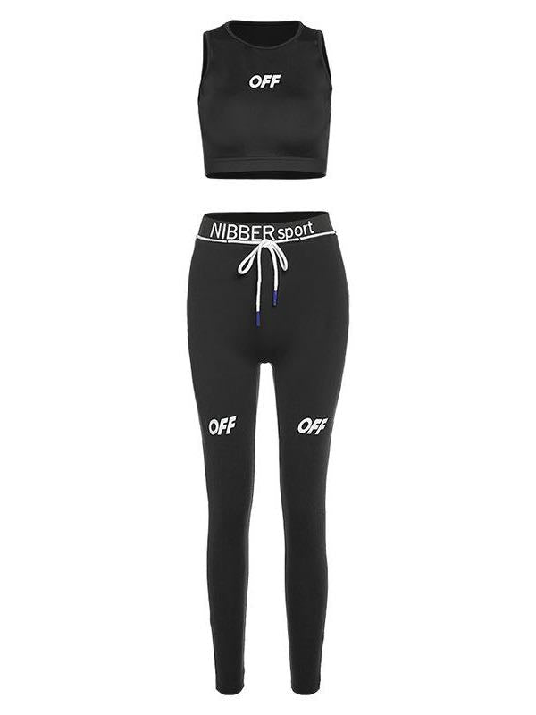 Lady's Tight Printed Sport Suit - LuckyFash™