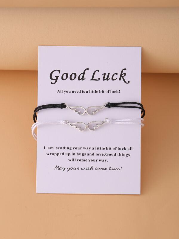 2pcs Wing Decor Bracelet - LuckyFash™