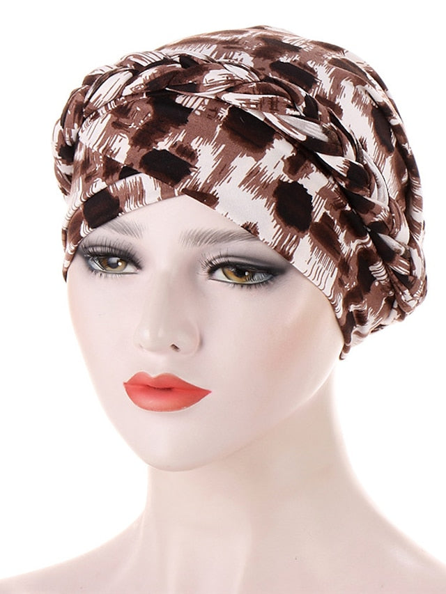 Cotton Print Muslim Turban Scarf For Women Islamic Inner Hijab Caps Arab Wrap Head Scarves Femme Musulman Turbante Mujer - LuckyFash™