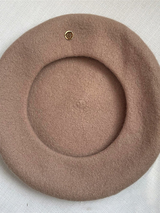 Women's Hat Beret Hat Winter Hats Black Camel Gray Outdoor Daily Holiday Pure Color Letter Comfort Warm Breathable - LuckyFash™