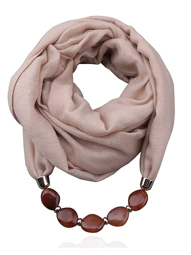 Women's Scarves Infinity Scarf Daily Holiday Linen Bohemia Warm Decoration 1 PC - LuckyFash™