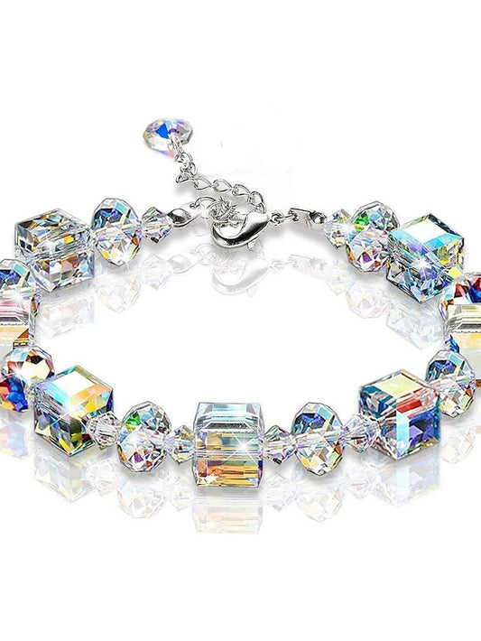Women's Bead Bracelet Bracelet Classic Fashion Fashion Personalized Simple Elegant Plastic Bracelet Jewelry Clear For Party Evening Daily Holiday Date Festival - LuckyFash™