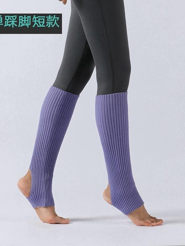 Women's Kid's Leg Warmers Boot Cuffs Home Daily Solid Color Acrylic Fibers Basic Classic Warm 1 Pair - LuckyFash™