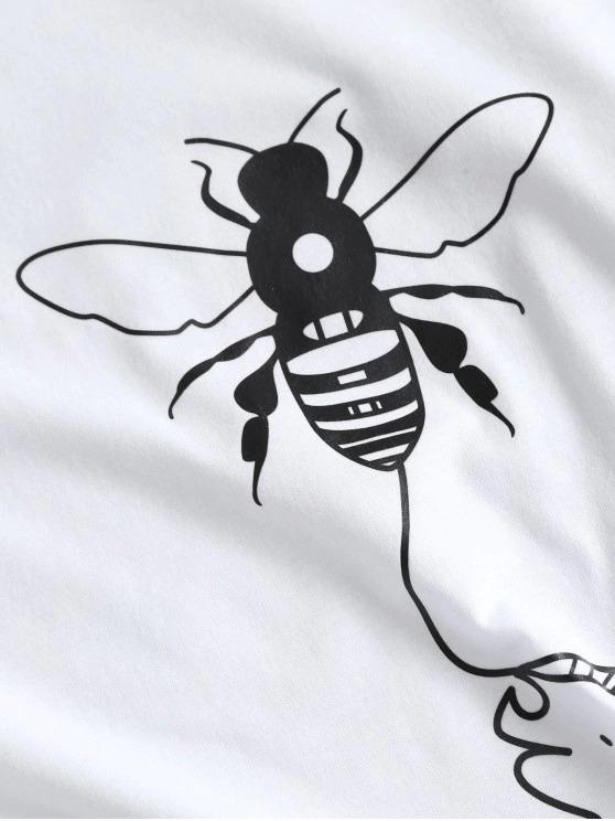 Basic Insect Graphic Tee - LuckyFash™