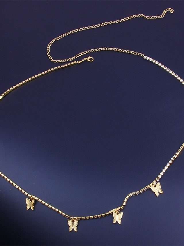 Women's body chain Fashion Street Butterfly Headwear - LuckyFash™