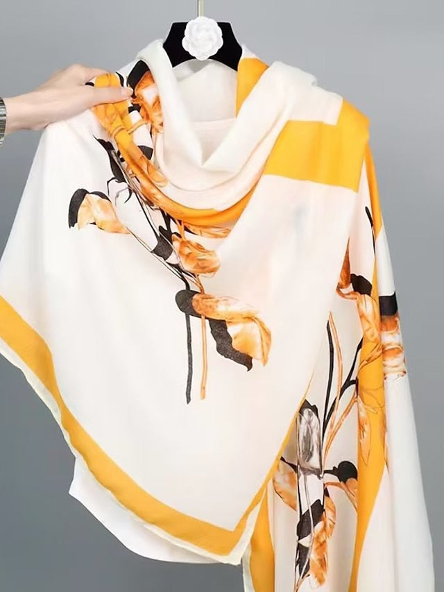 Bohemia Long Scarf for Women Outdoor Beach Sunscreen Print Wrap Female Soft Shawl for Women - LuckyFash™