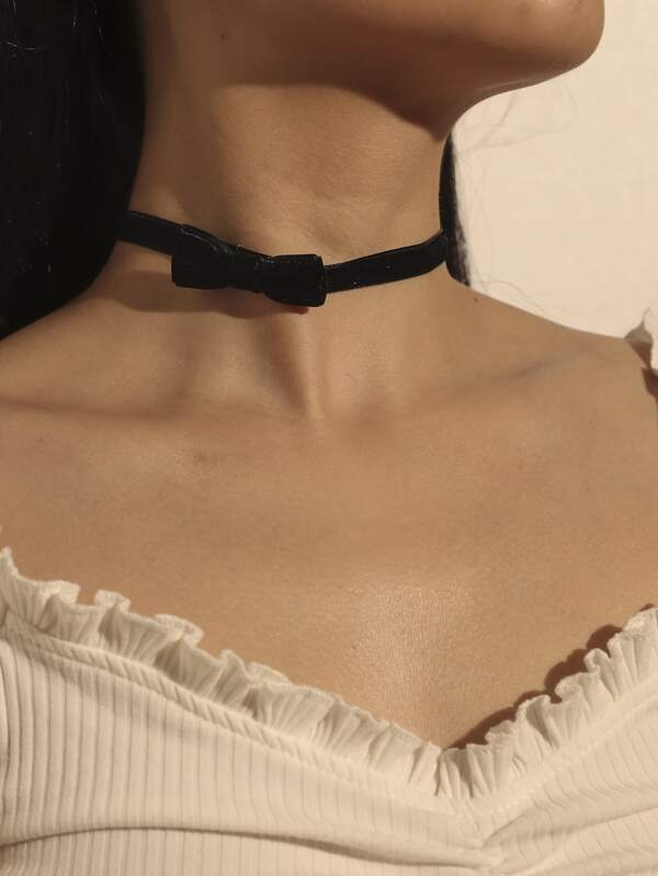 Bow Decor Choker - LuckyFash™