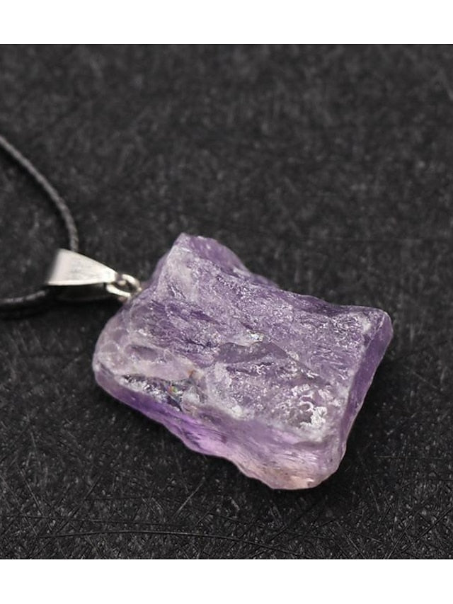 2023 Europe And The United States New Original Stone Pendant Multi-Color Agate Stone Necklace - LuckyFash™