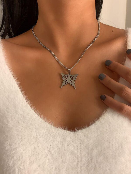 Butterfly Charm Necklace - LuckyFash™