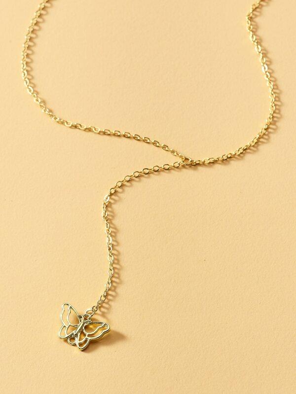 Butterfly Charm Y-lariat Necklace - LuckyFash™