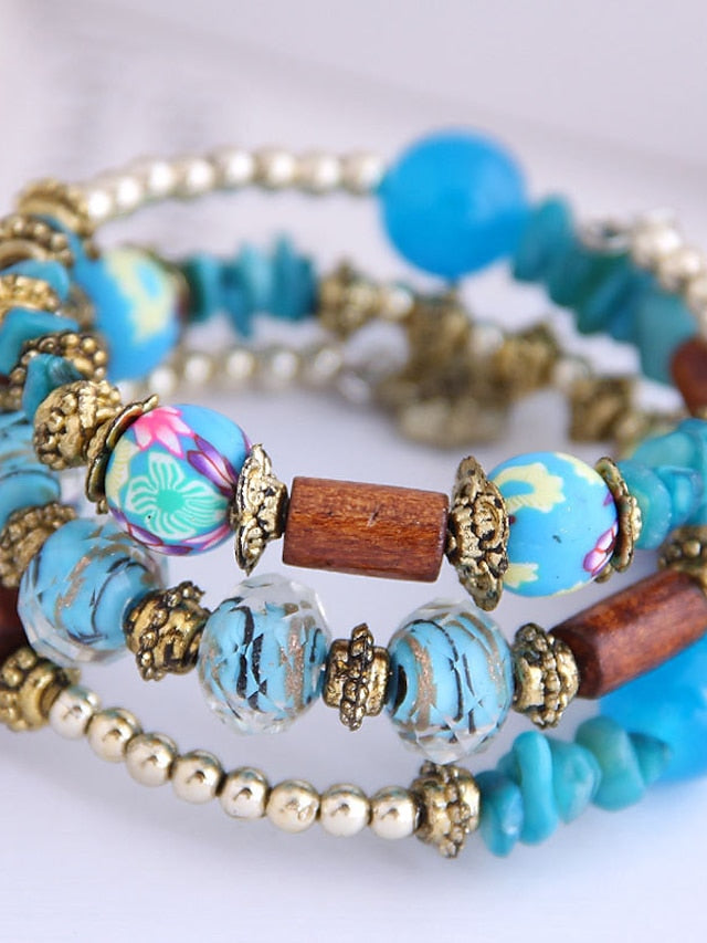 Women's Bracelets Ethnic Style Street Multicolor Bracelets & Bangles - LuckyFash™