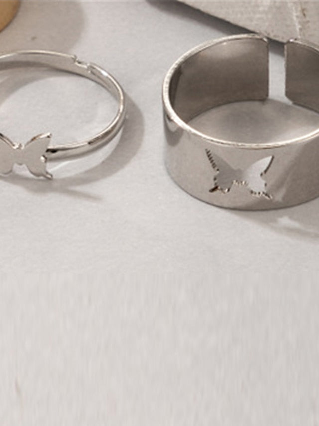 Women's Rings Daily Outdoor Butterfly Ring - LuckyFash™