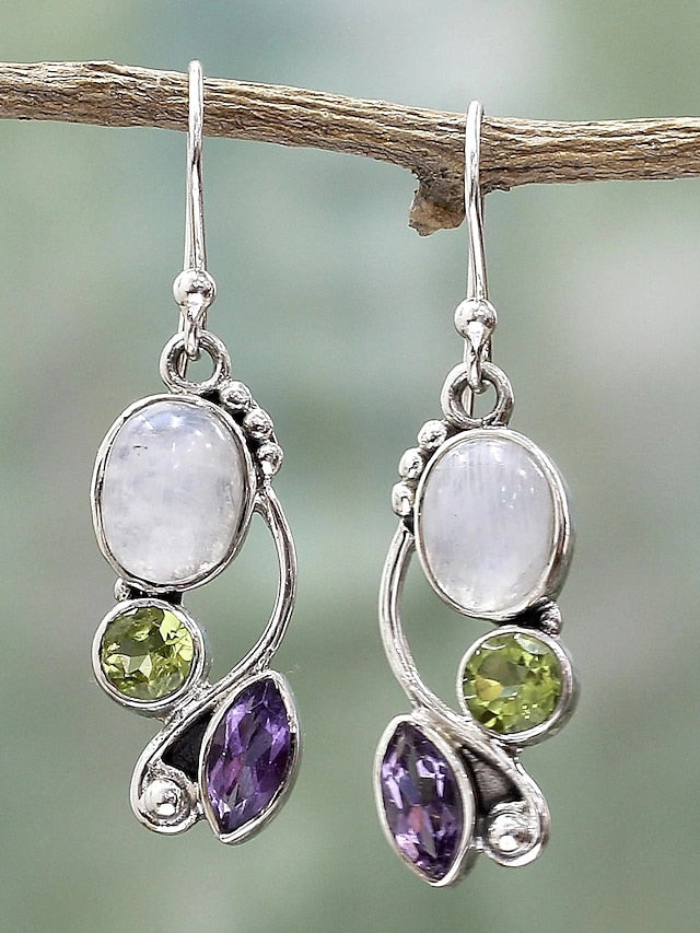 1 Pair Hanging Earrings For Women's Girls' Daily Alloy Classic Wedding - LuckyFash™