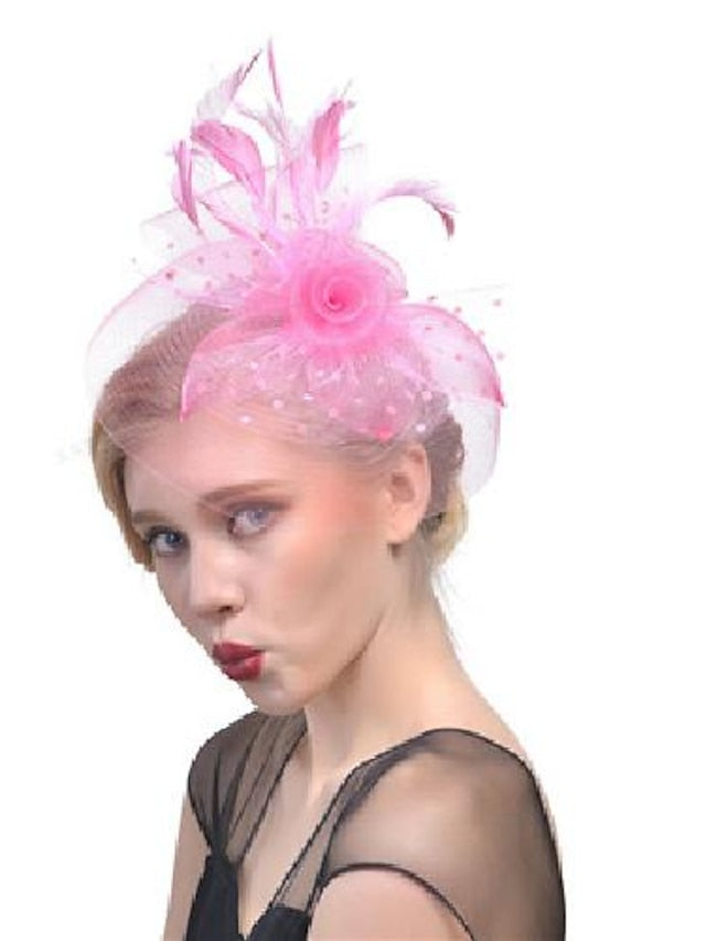 Women's Hair Clip Party Party Solid Color Headwear / Red / Blue / Fall / Winter / Spring - LuckyFash™