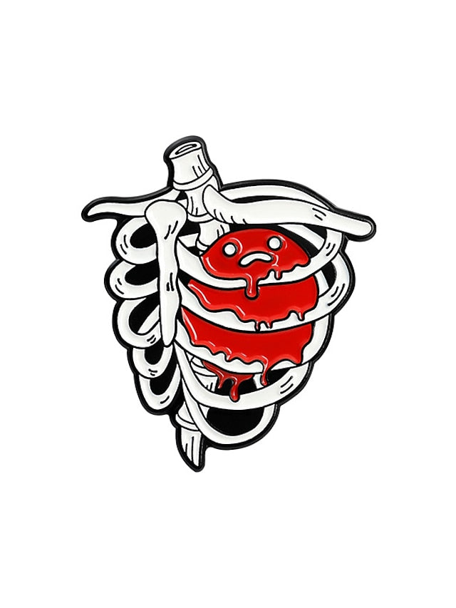 Women's Brooches Classic Cartoon Personalized Stylish Artistic Trendy Brooch Jewelry Red For Party Daily Formal Date Beach - LuckyFash™