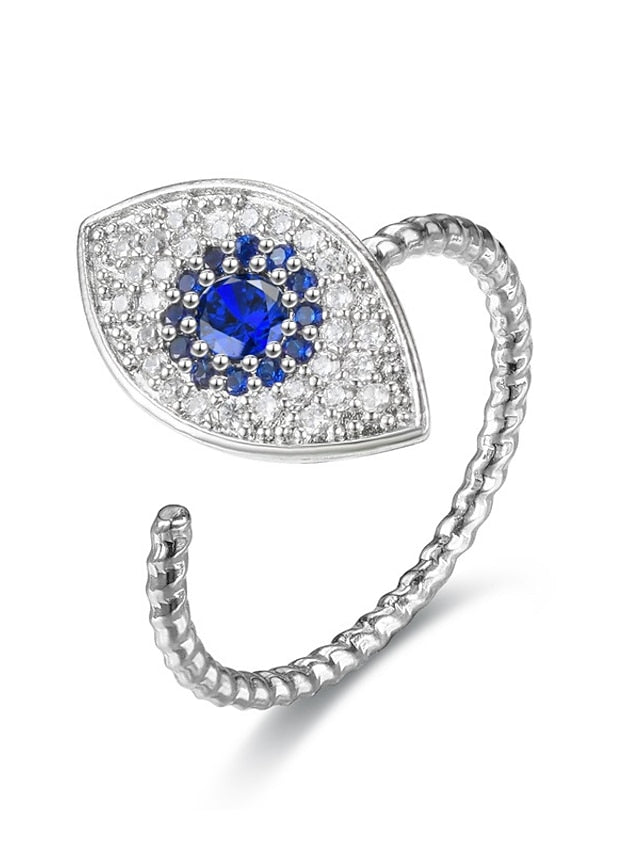 Women's Rings Chic & Modern Street Floral Ring / Silver / White / Yellow / Fall / Winter - LuckyFash™