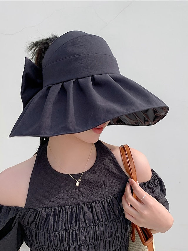 Women's Sun Hat Daily Holiday Cloth Simple Sweet Sunscreen Comfortable Casual 1 pcs - LuckyFash™