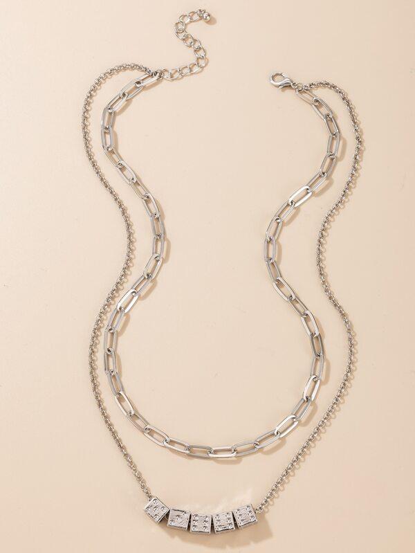 Dice Decor Layered Necklace - LuckyFash™