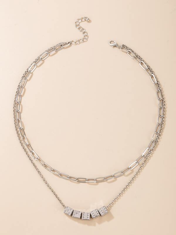 Dice Decor Layered Necklace - LuckyFash™