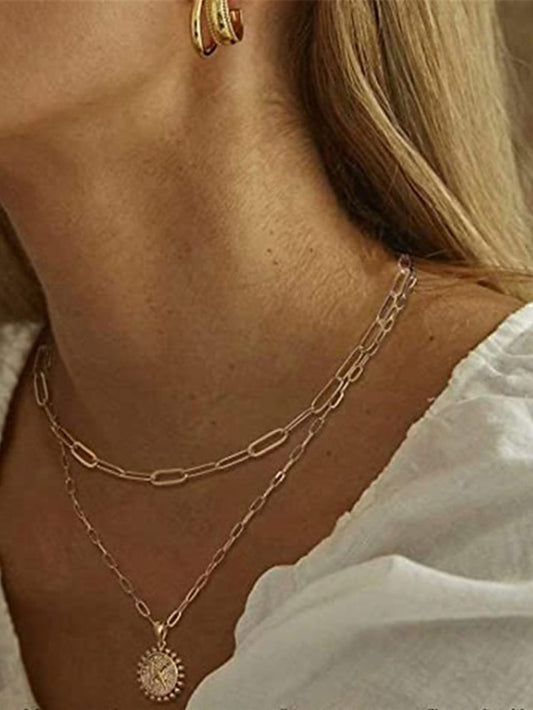 Women's necklace Fashion Outdoor Letter Necklaces - LuckyFash™