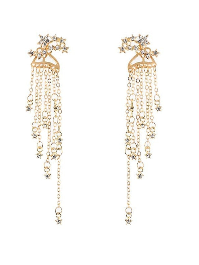 Women's Earrings Chic & Modern Street Star Earring / Gold / Silver / Fall / Winter / Spring - LuckyFash™