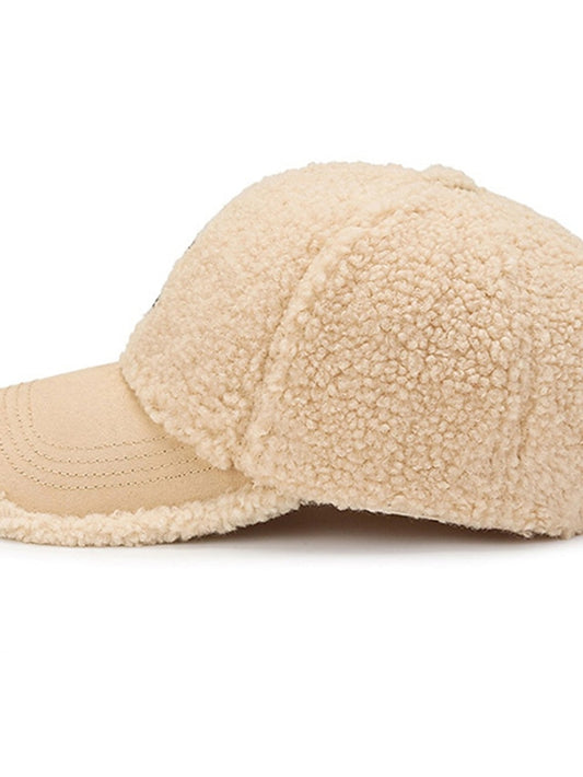 Women's Hat Baseball Cap Winter Hats Black Pink Khaki Outdoor Street Dailywear Embroidery Letter Windproof Comfort Warm - LuckyFash™