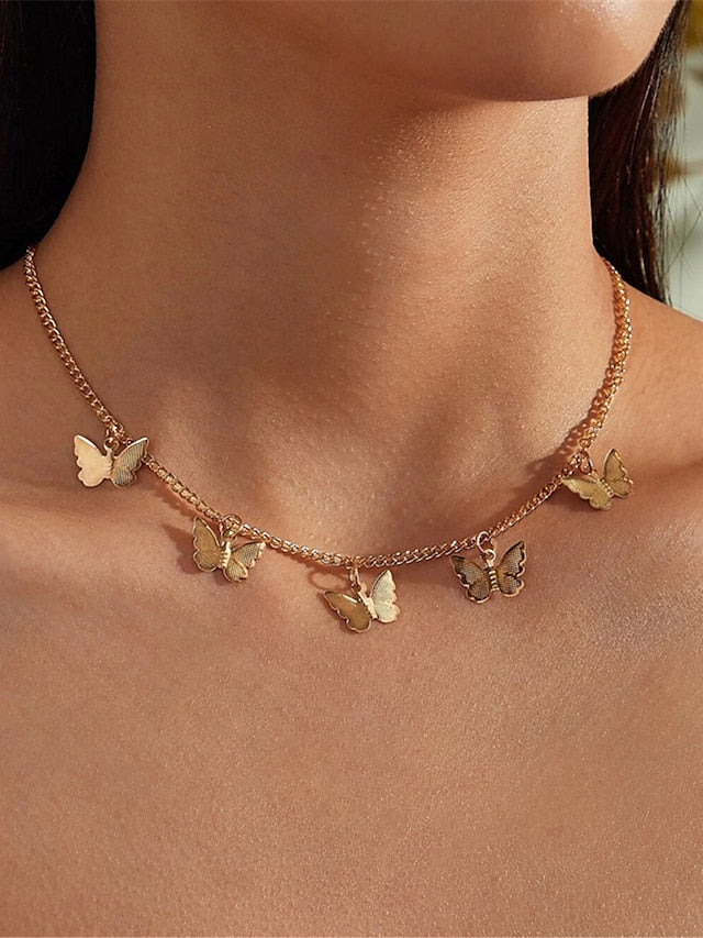 Women's necklace Fashion Outdoor Butterfly Necklaces - LuckyFash™
