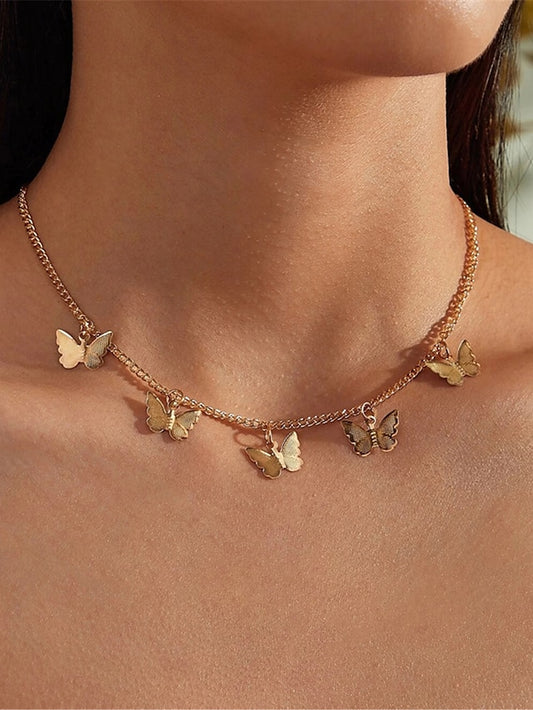 Women's necklace Fashion Outdoor Butterfly Necklaces - LuckyFash™