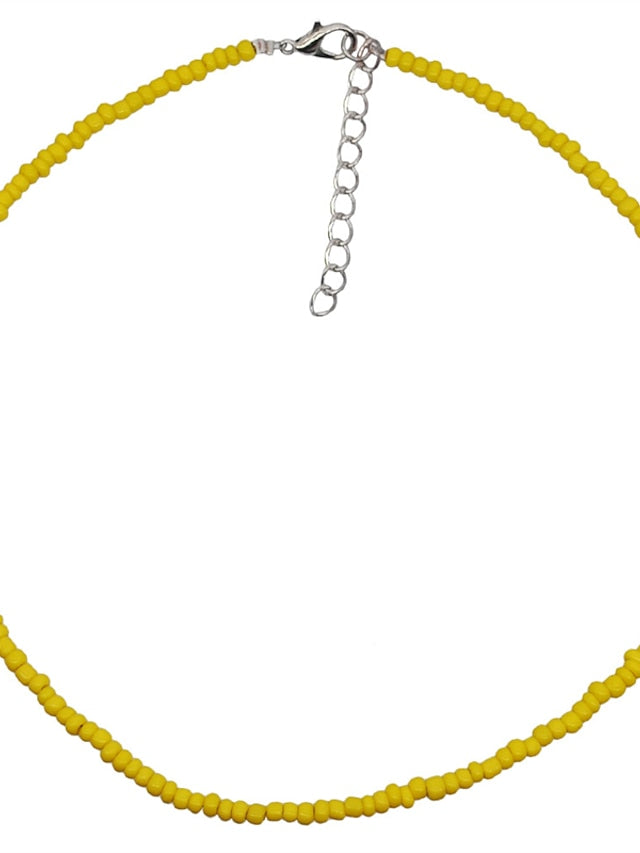 Women's necklace Ethnic Style Street Pure Color Necklaces - LuckyFash™