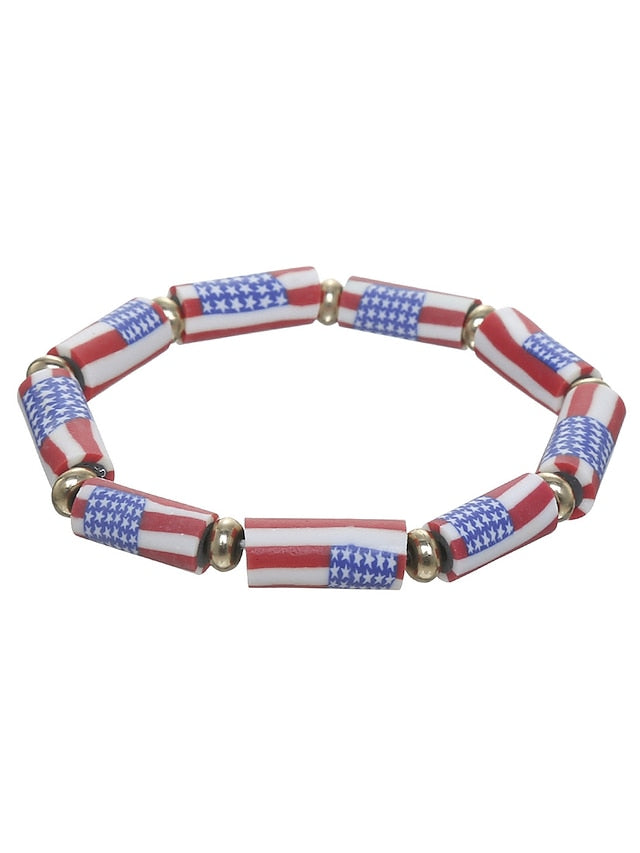 Women's Bracelets Casual Outdoor National Flag Bracelets & Bangles - LuckyFash™