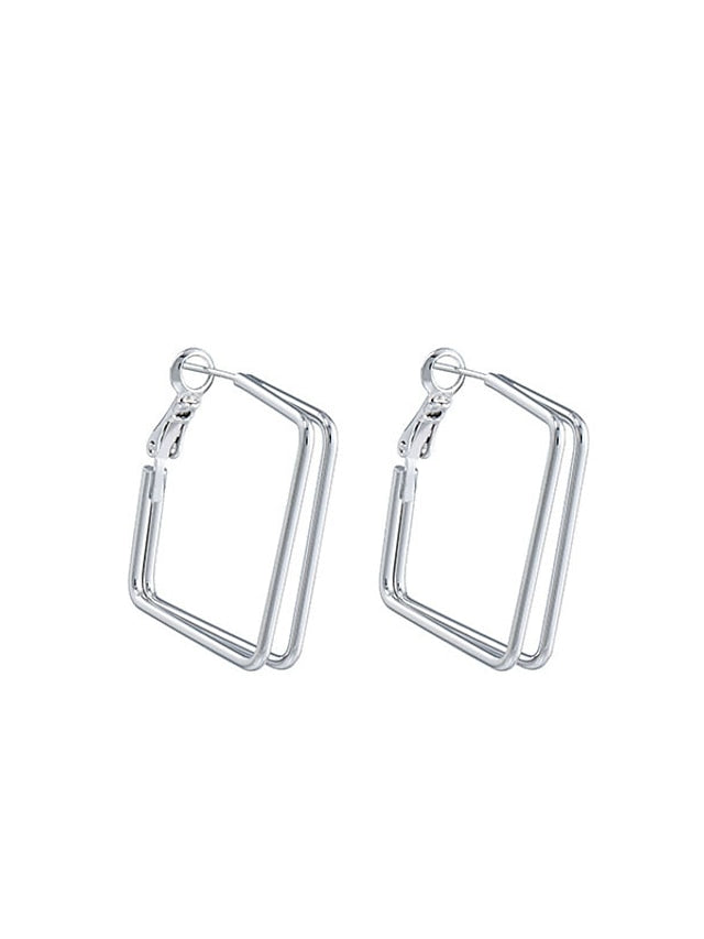 1 Pair Earrings For Women's Girls' Wedding Alloy Classic Wedding Earring - LuckyFash™