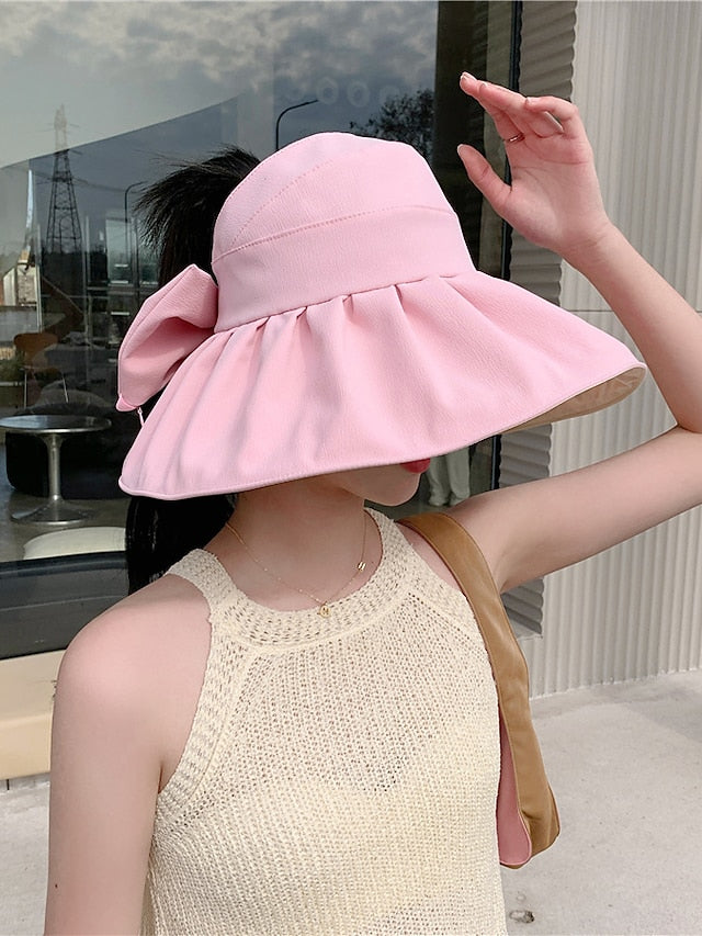 Women's Sun Hat Daily Holiday Cloth Simple Sweet Sunscreen Comfortable Casual 1 pcs - LuckyFash™