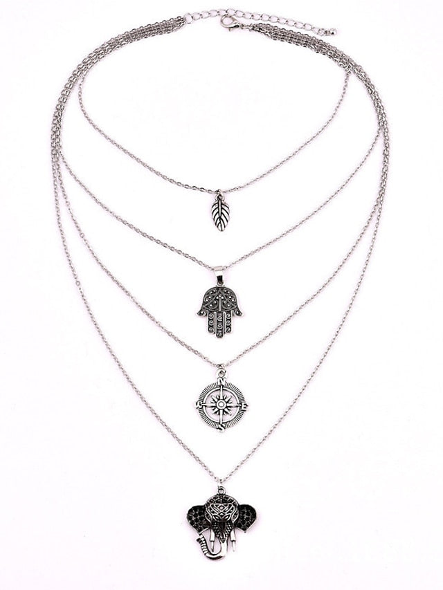 Women's necklace Archaistic Street Leaf Necklaces - LuckyFash™
