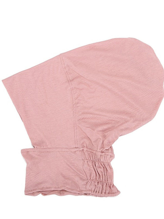 Muslim Underscarf Women Veil Hijab Bonnet Solid Color Scarf Turbans Head scarves For Female Hijab Cap Islamic Hat Turbante Mujer - LuckyFash™