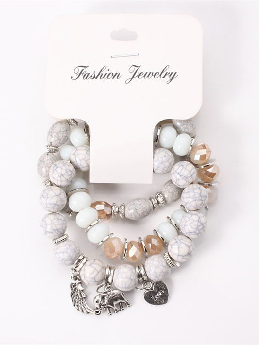 Women's Bracelets Textured Street Heart Bracelets & Bangles - LuckyFash™