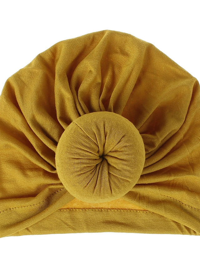 Women's Kid's Fascinators Muslim Hijab Outdoor Home Daily Solid / Plain Color Polyester Cloth Casual Boho Casual / Daily 1 pcs - LuckyFash™