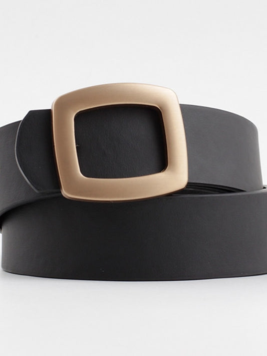 Belt PU Black Brown Beige Waist Belt Daily Holiday Pure Color / Vintage / Spring / Summer / Fall / Winter for Women - LuckyFash™