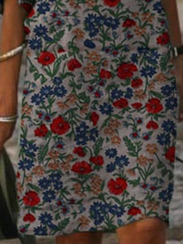 Fashion Floral Print Dress - LuckyFash™