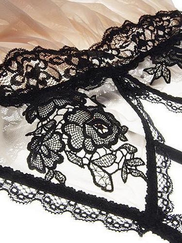 Feminine Mesh Lace Temptation Sleep dress Water-soluble Lace - LuckyFash™