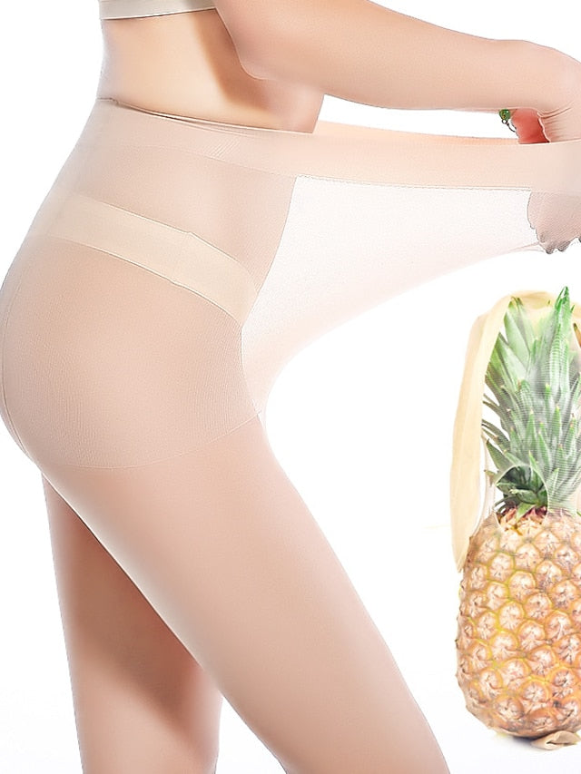 Women's Panty Hose Daily Solid / Plain Color Polyester Cotton Sexy Simple Style Elastic 1 pcs - LuckyFash™