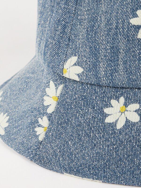 Flower Pattern Bucket Hat - LuckyFash™