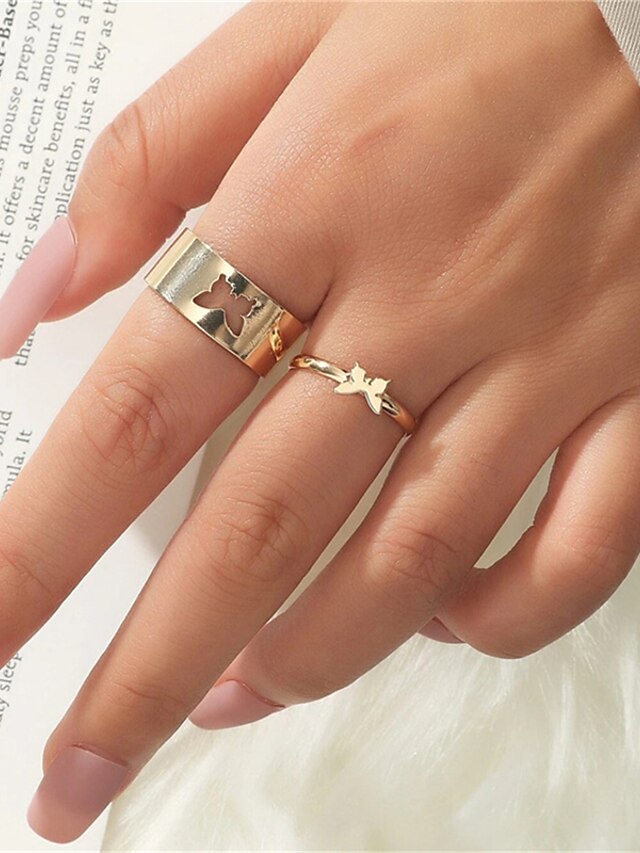 Women's Rings Daily Outdoor Butterfly Ring - LuckyFash™