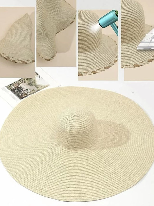 Women's Sun Hat Straw Hat Straw Boho Beach - LuckyFash™
