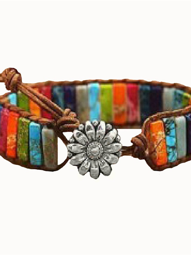 Women's Bracelets Textured Street Rainbow Bracelets & Bangles - LuckyFash™