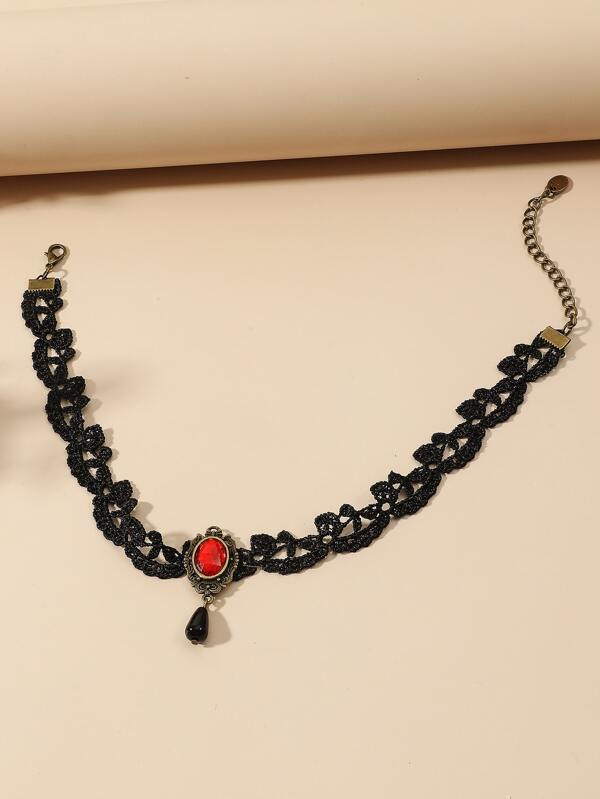 Gemstone Decor Choker - LuckyFash™