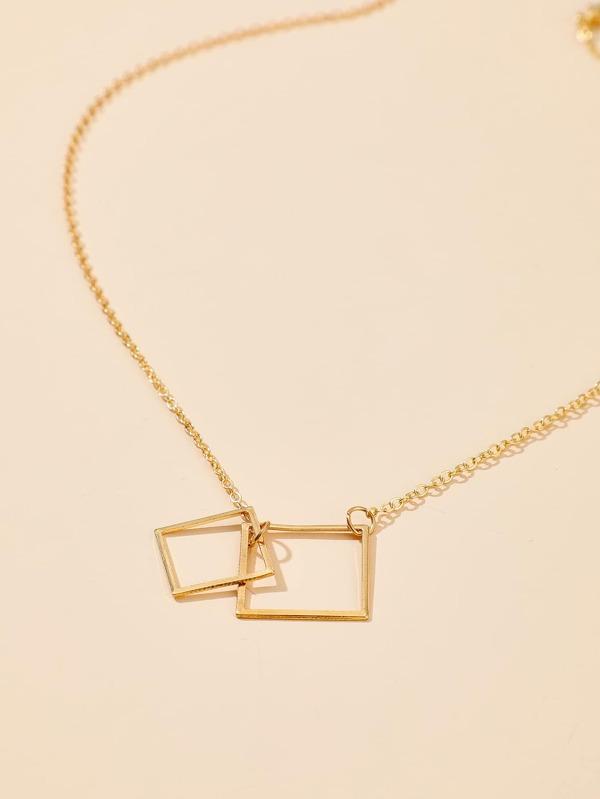 Geometric Decor Necklace - LuckyFash™