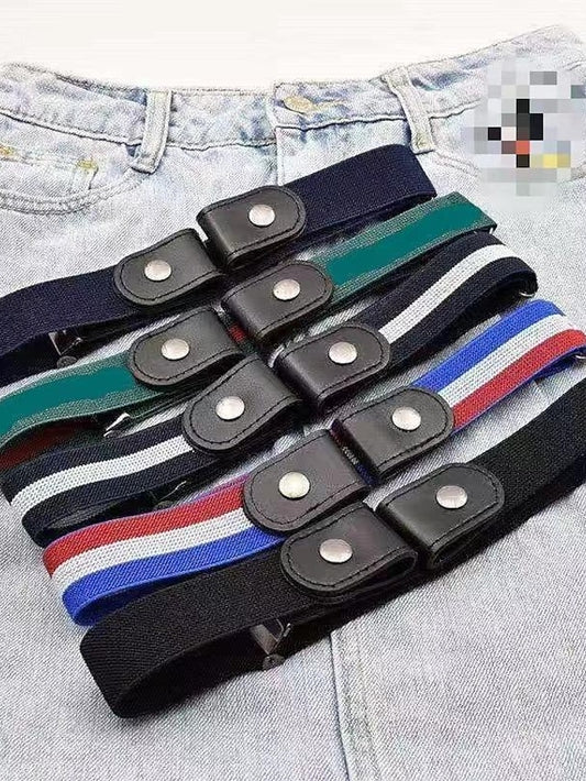 lazy belt unisex all-match elastic jeans seamless invisible belt - LuckyFash™