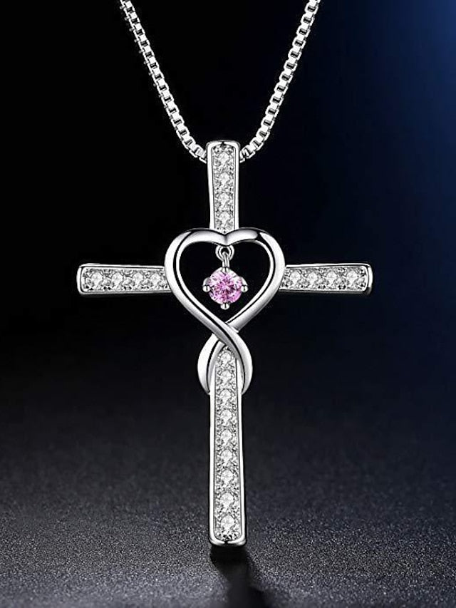 Women's necklace Chic & Modern Street Heart Necklaces / Red / Green / Purple / Fall / Winter - LuckyFash™